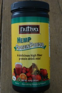 Nutiva Hemp protein powder